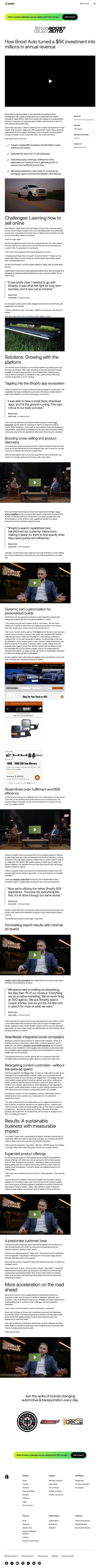 How Boost Auto Turned a $5K Investment into Millions in Annual Revenue